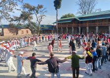 The district administration in Almora organized a three-day (March 9-11, 2025) drug-free Holi festival, which was inaugurated by Honorable Union Minister of State Ajay Tamta.;?>