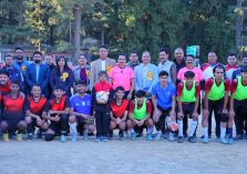 On 14th November 2025, State Level Football Competition 2025 was organized at Kandolia Ground, Pauri under the Quit Addiction, Join Sports Campaign;?>