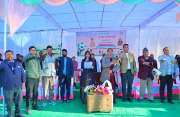 On 14th November 2025, State Level Football Competition 2025 was organized at Kandolia Ground, Pauri under the Quit Addiction, Join Sports Campaign