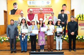 नशा मुक्त भारत अभियान की 5वीं वर्षगांठ 18 नवंबर 2025 को देहरादून में मनाई गई।