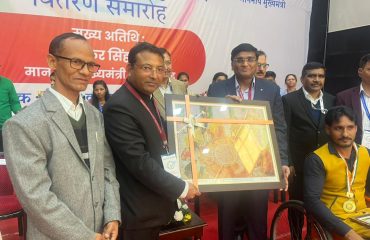 'State Level Disabled Award' programme organised on the occasion of World Disability Day