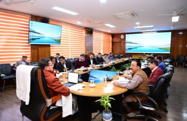 10.02.2026, Review meeting of Uttarakhand Other Backward Classes Commission in the Secretariat.