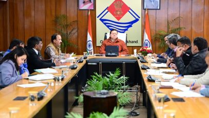 10.02.2026, Review meeting of Uttarakhand Other Backward Classes Commission in the Secretariat.