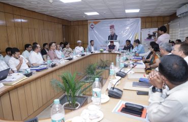 Departmental review meeting chaired by Hon'ble Minister, Social Welfare