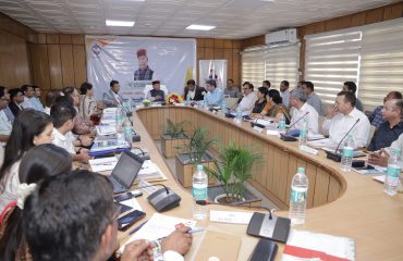 Departmental review meeting chaired by Hon'ble Minister, Social Welfare