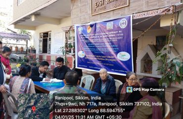 Assesment camp and distribution at various districts
