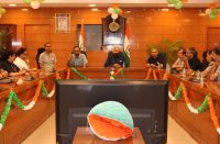 हरियाणा के नेशनल इंफॉर्मेटिक्स सेंटर में स्वतंत्रता दिवस समारोह आयोजित किया गया।