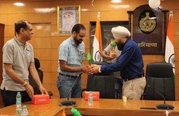 हरियाणा के नेशनल इंफॉर्मेटिक्स सेंटर में स्वतंत्रता दिवस समारोह आयोजित किया गया।