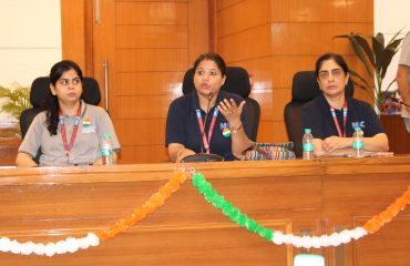 हरियाणा के नेशनल इंफॉर्मेटिक्स सेंटर में स्वतंत्रता दिवस समारोह आयोजित किया गया।