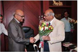 Dr R.K. Sinha takes over as Chairman AEC and Secretary to GOI Dept. of Atomic Energy