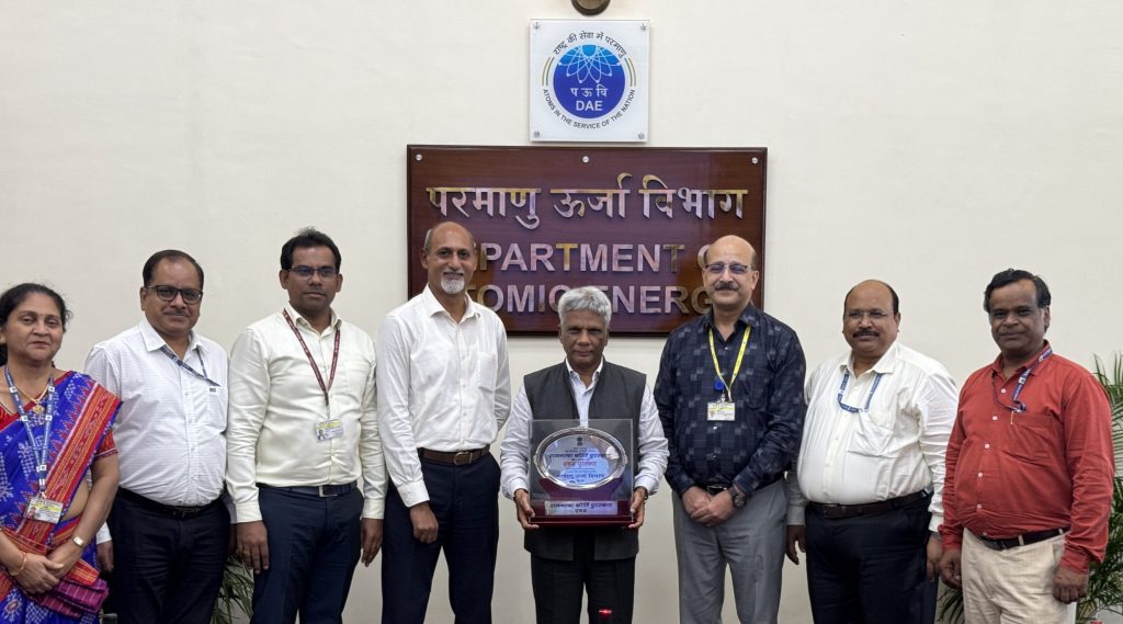 National award for excellence in Official Language Implementation to Department of Atomic Energy