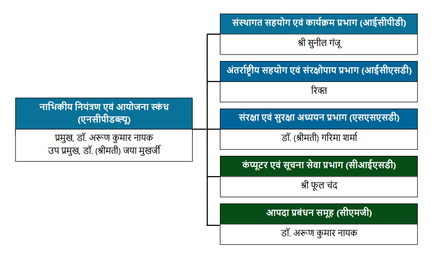 एनसीपीडब्ल्यू संरचना