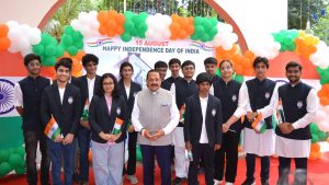 Hon. Minister of State Dr. Jitendra Singh interact with the International Science and Mathematical Olympiad 2026 Achievers