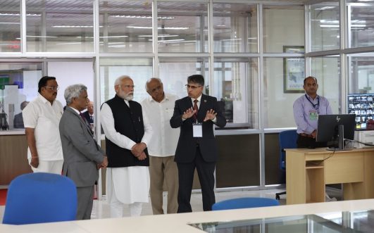 The Hon’ble PM visits Kakrapar Atomic Power Project in Gujarat, dedicates to the nation two 700 MWe indigenous nuclear reactors, KAPP-3 and KAPP-4