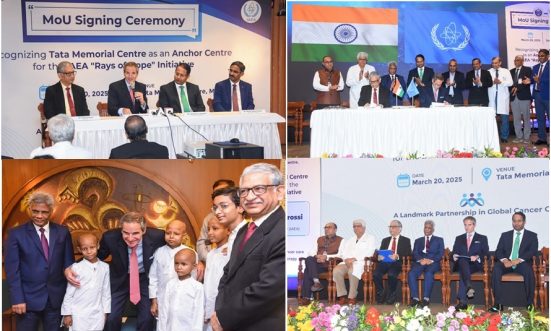 ‘MOU Signing Ceremony’ for ‘IAEA’s Ray’s of Hope Initiative – Anchor Centre’ Between IAEA & TMC (A Grant In-Aid Institution Under Department of Atomic Energy, Govt. Of India)