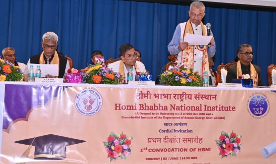 HBNI (Deemed to be University under Section 3 of the UGC Act 1956 and An aided institution of the DAE, Government of India) 1st Annual Convocation Monday, 2nd June 2025, 2.30 PM