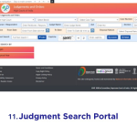 Judgement Search portal