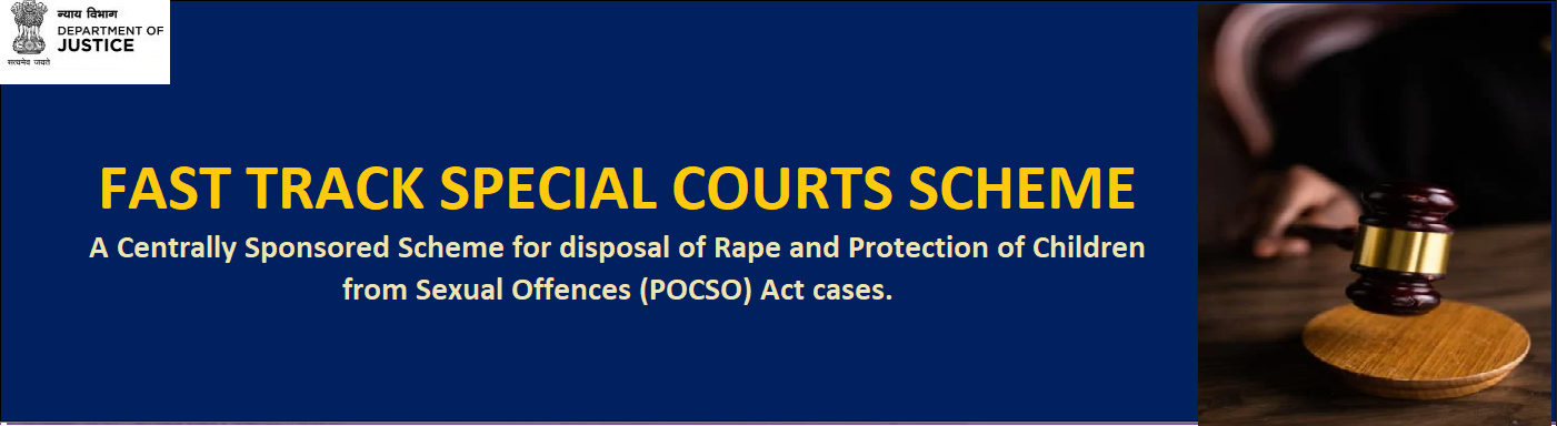 Fast Tracl Special Courts Scheme banner -english