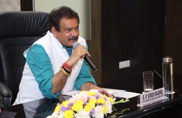 Interaction by the Hon’ble Ministers with the Officers/Staff of Department (12th Oct, 2021)