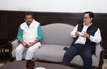 Interaction by the Hon’ble Ministers with the Officers/Staff of Department (12th Oct, 2021)