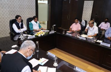 Interaction by the Hon’ble Ministers with the Officers/Staff of Department (12th Oct, 2021)