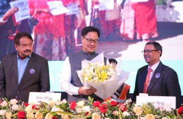 Felicitation Of Sh. Kiren Rijiju, Hon'ble Minister Of Law & Justice