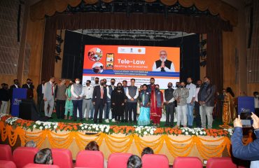 Felicitation of Frontline Functionaries of Tele-Law