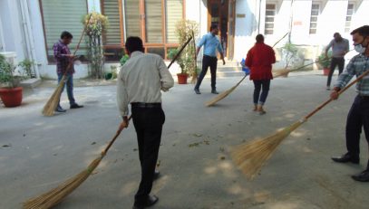 Swachhta Pakhwada Organized in the Department from 01st April, 2021 to 15th April, 2021