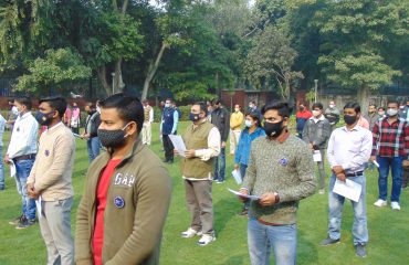 Constitution Day Celebrated in the Department (26th Dec, 2021)