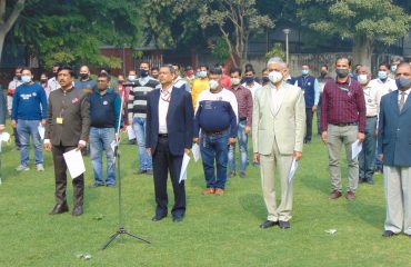 Constitution Day Celebrated in the Department (26th Dec, 2021)