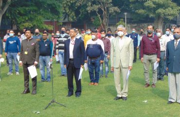 Constitution Day Celebrated in the Department (26th Dec, 2021)