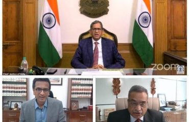 CJI Inaugural Live streaming