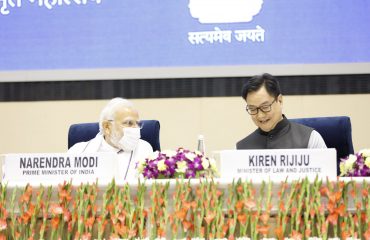 Joint Conference of Chief Ministers and Chief Justices held on 30.04.2022 at Vigyan Bhawan
