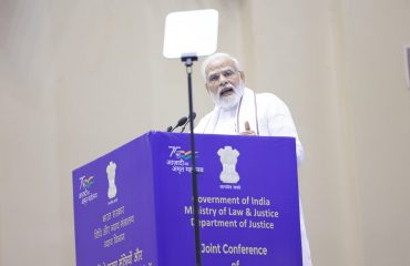 Joint Conference of Chief Ministers and Chief Justices held on 30.04.2022 at Vigyan Bhawan
