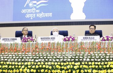 Joint Conference of Chief Ministers and Chief Justices held on 30.04.2022 at Vigyan Bhawan