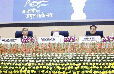 Joint Conference of Chief Ministers and Chief Justices held on 30.04.2022 at Vigyan Bhawan