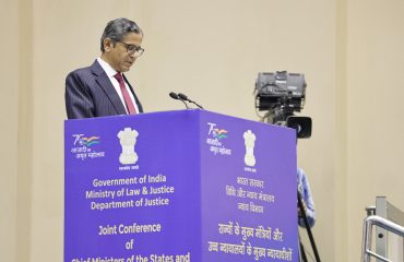 Joint Conference of Chief Ministers and Chief Justices held on 30.04.2022 at Vigyan Bhawan