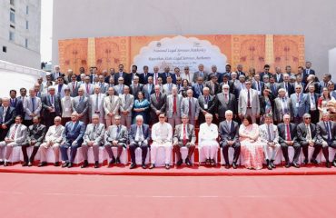 Valedictory Ceremony of 18th All India Legal Services Authorities Meet, Jaipur (17th July 2022)