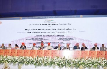 Valedictory Ceremony of 18th All India Legal Services Authorities Meet, Jaipur (17th July, 2022)