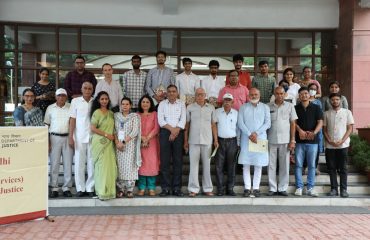 Pro bono club of NLUD constituted in collaboration with the Department of Justice (19th Sept 2022)