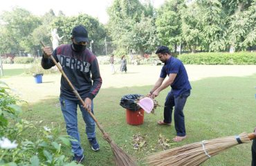 Department of Justice celebrates Swacchta Campaign at Jaisalmer House , New Delhi (2nd Oct, 2022)