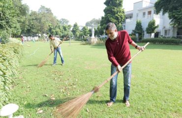 Department of Justice celebrates Swacchta Campaign at Jaisalmer House , New Delhi (2nd Oct, 2022)