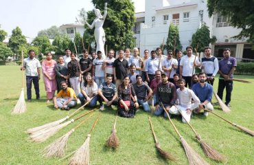 Department of Justice celebrates Swacchta Campaign at Jaisalmer House , New Delhi (2nd Oct, 2022)