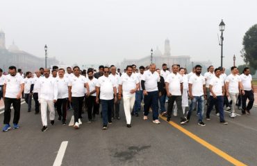 DOJ participated Fit India Freedom Run 3.0 organized by Ministry of Law and Justice (29th Oct, 2022)