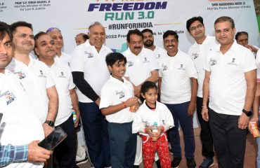 DOJ participated Fit India Freedom Run 3.0 organized by Ministry of Law and Justice (29th Oct, 2022)