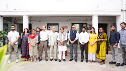 Hon'ble Minister of State visited to DOJ during the Special Campaign 2.0 (28th Oct, 2022)