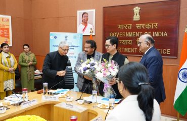 Visit of MLJ and Felicitation of award winners of eCourts Project (23rd Jan, 2023)
