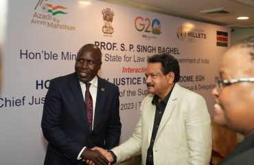 Indo-Kenya interaction at Hotel Ashok (10th March, 2023)