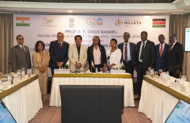 Indo-Kenya interaction at Hotel Ashok (10th March, 2023)