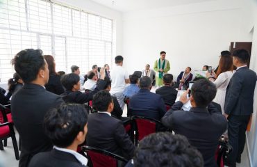 Inauguration of Pro Bono Club at Jarbom Gamlin Govt. Law College, Jote, AP (23rd April, 2023)